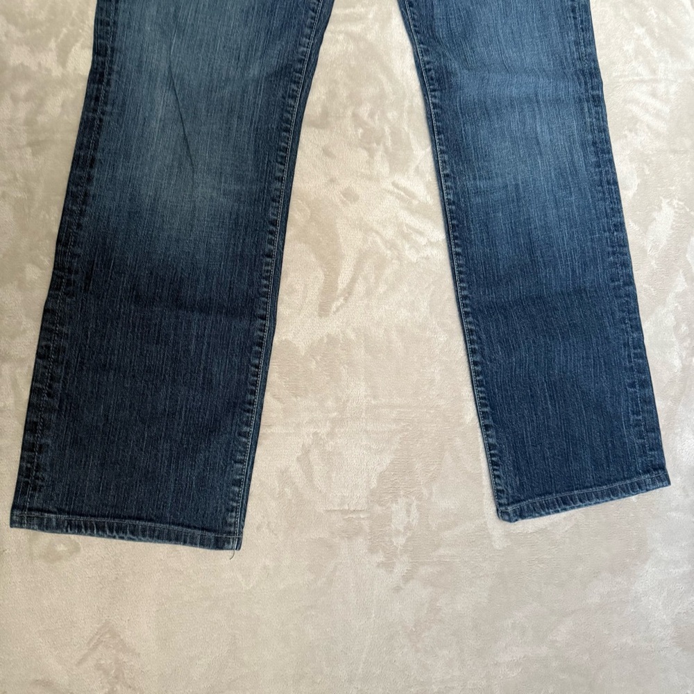 7 For All Mankind Bootcut Jeans Women Size 32 Medium Wash Stretch Denim - Picture 7 of 10